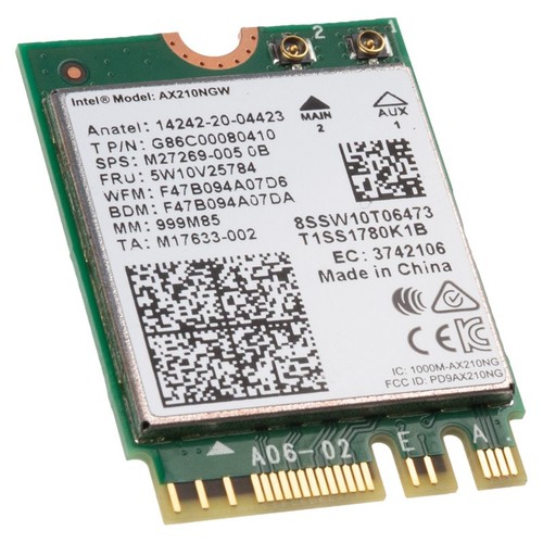 Intel ax210 non vpro - intel, 6e