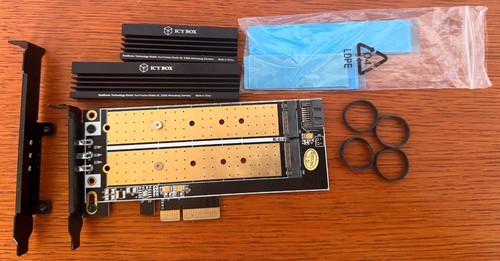 Icy box pci express karte - icy, karte,