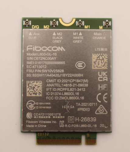 Lenovo fibocom l850 - lenovo,