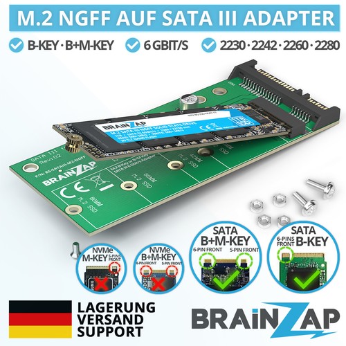 Ngff auf 5 zoll sata - m.2, 2,5