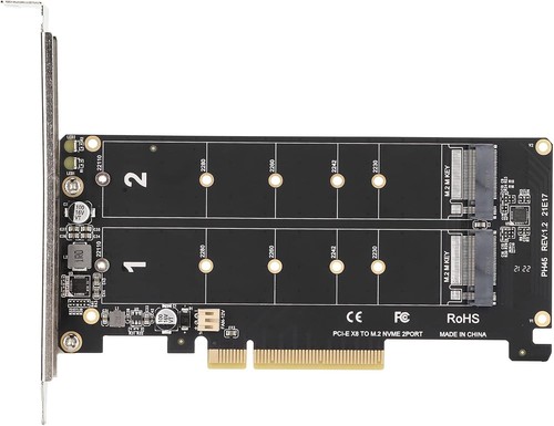Dual nvme pcie - m.2,